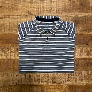 Rhone Delta Pique Striped Polo